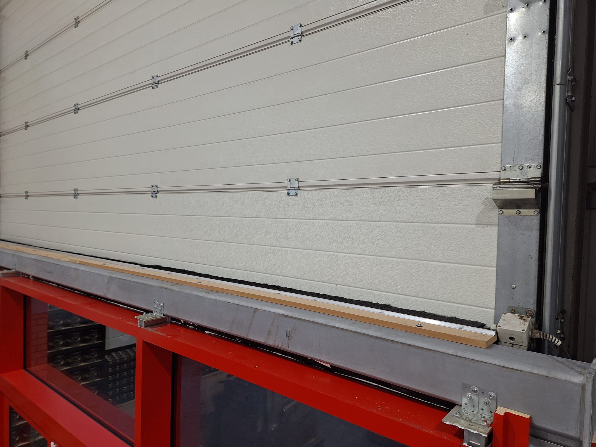 Structural works to form the new glazed entrance