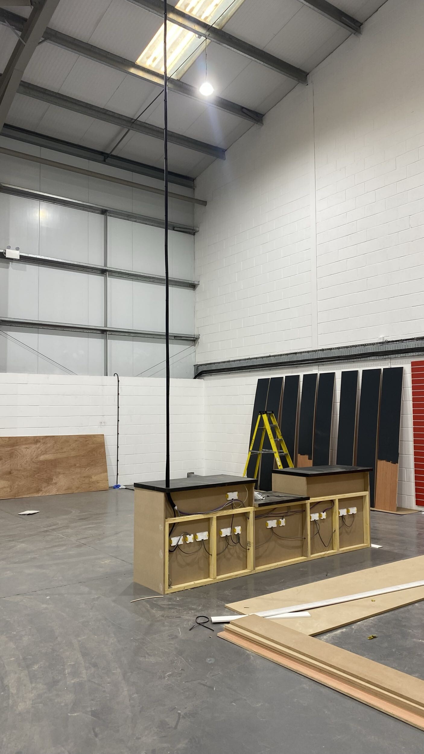 New trade counter and display works taking shape