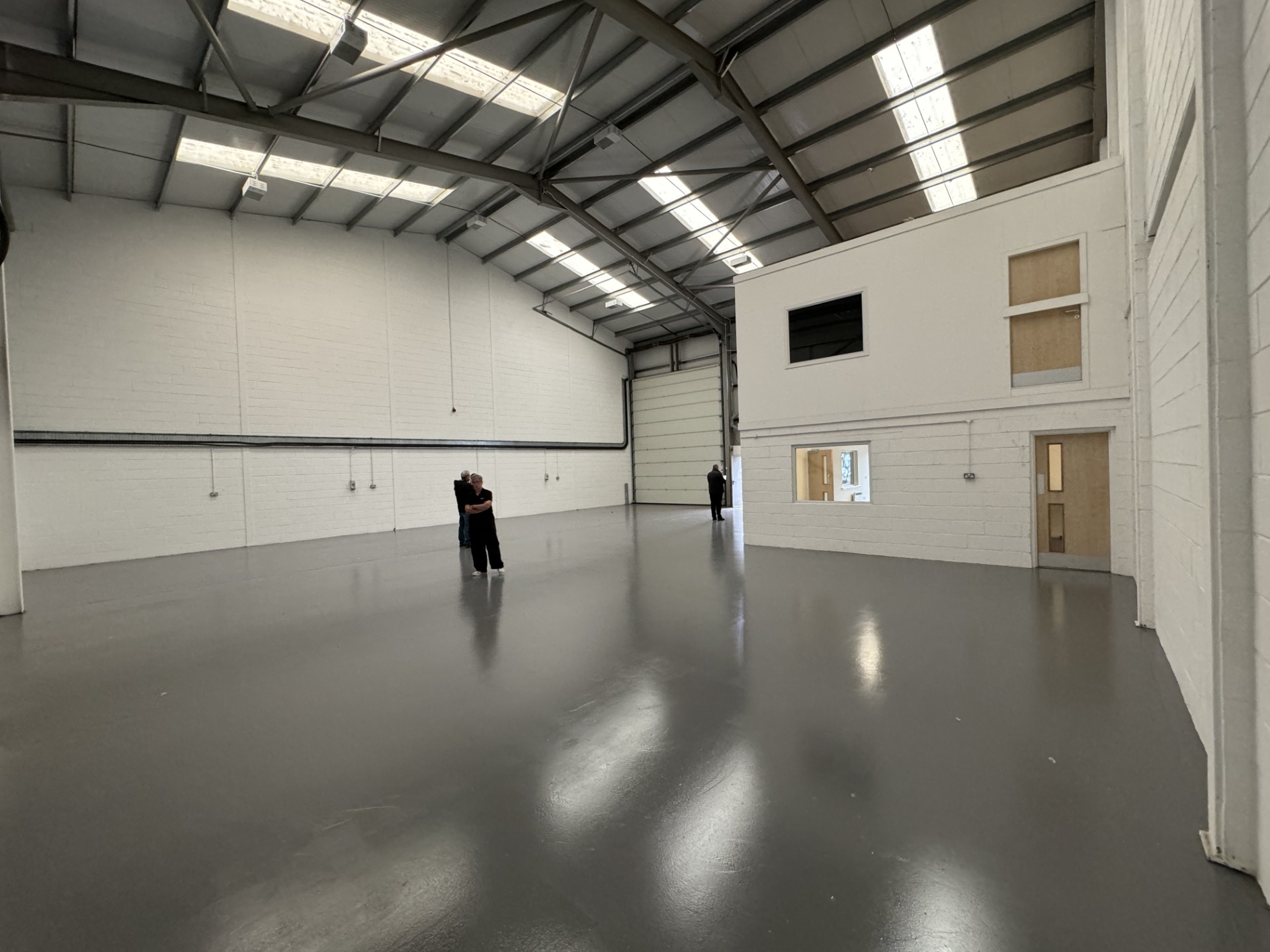 Vacant unit before the retail fit-out